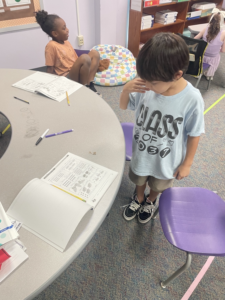 Who knew math could be this much fun? Kindergarten and 1st-grade students in Mrs. Heard's and Mrs. Counts' classes traded in their paper and pencils for shaving cream today! Using sensory play to practice numbers and math facts helps our youngest learners build fine motor skills while making memory connections that stick. Learning is definitely hands-on (and a little messy) at our school!