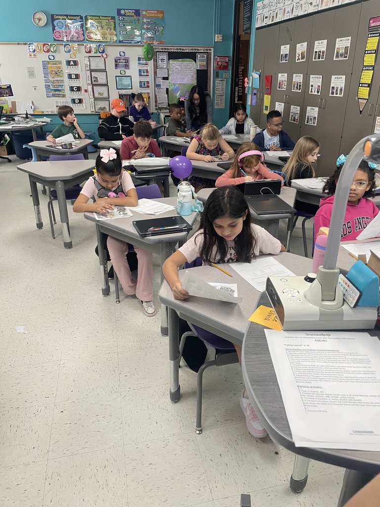 There is something so special about the quiet hum of a classroom at work.  Our third graders were busy exploring the world of poetry—learning how authors use specific words to create feeling and rhythm. From identifying "mood" to analyzing "Falling Leaves," these students are becoming quite the literary experts!