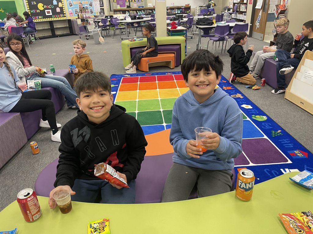 Our 3rd-5th grade readers have spoken! After reading at least five of this year's Bluebonnet Award nominees, these superstars earned their spot at our "5 and Decide" Voting Party. The official Rancho favorite for 2026? Welcome to Scare School!   From snacks and sodas to puzzles and LEGOs, we celebrated our love for literacy in style. We are so proud of these dedicated readers for taking on the Bluebonnet challenge!