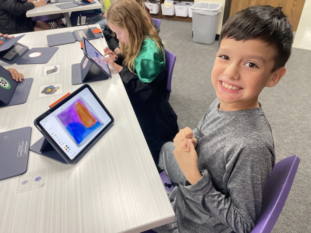 We are thrilled to kick off our new Launch Pad program here at [School Name]! In partnership with Mrs. Ritchey from Region 13 and our very own Mrs. Powell, our students are embarking on a 6-week journey into creativity and technology.  From FreeForm drawing in Grades 1-2 to PopArt and Podcasts in Grades 3-5, our students are learning that iPads are powerful tools for creation, not just consumption. 