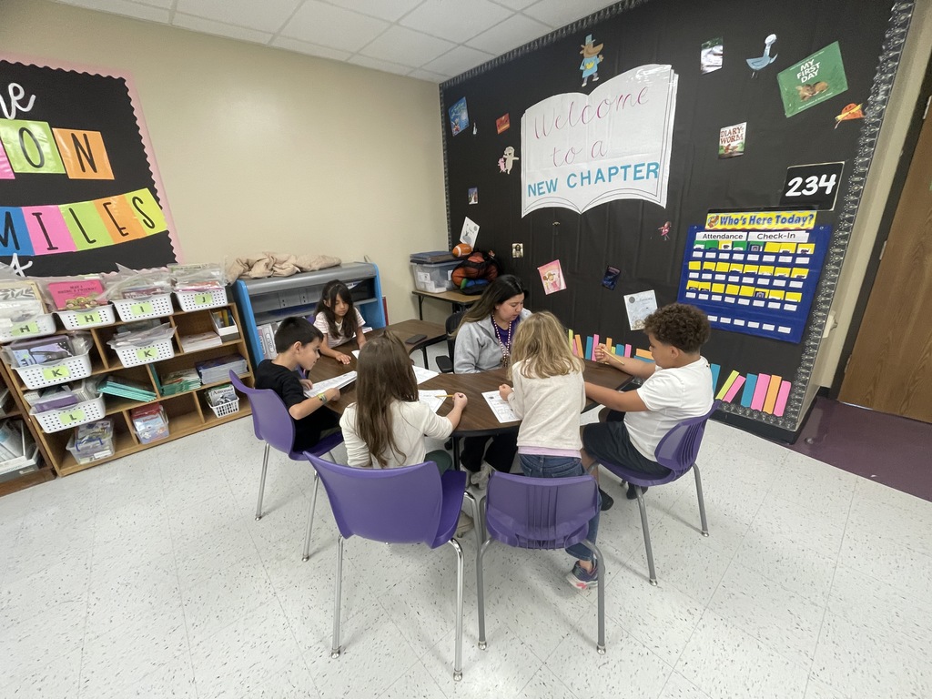 There is something so special about watching our 1st graders dive into a new chapter. Today, Ms. Cigee spent some quality time with a small group, focusing on those foundational skills that make a lifetime of difference. When we work together in small circles, every voice is heard and every question is answered!