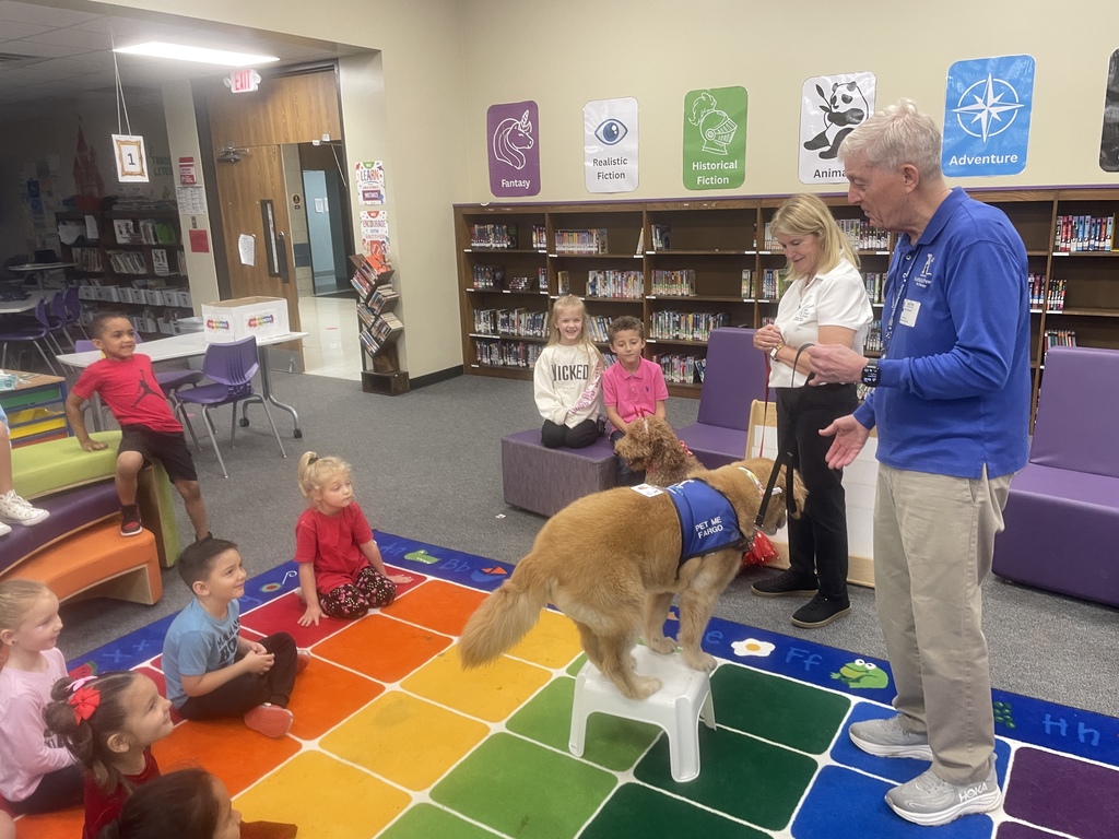 We had some very special visitors from Faithful Paws, and the energy in the building was incredible. Watching our students connect with these gentle therapy dogs is a reminder of how much a little furry friendship can brighten a school day. These visits provide more than just fun; they offer a moment of calm and emotional support for our kids.  A huge thank you to the volunteers at Faithful Paws for sharing your time and your wonderful dogs with us!  Check out this amazing organization and the work they do: