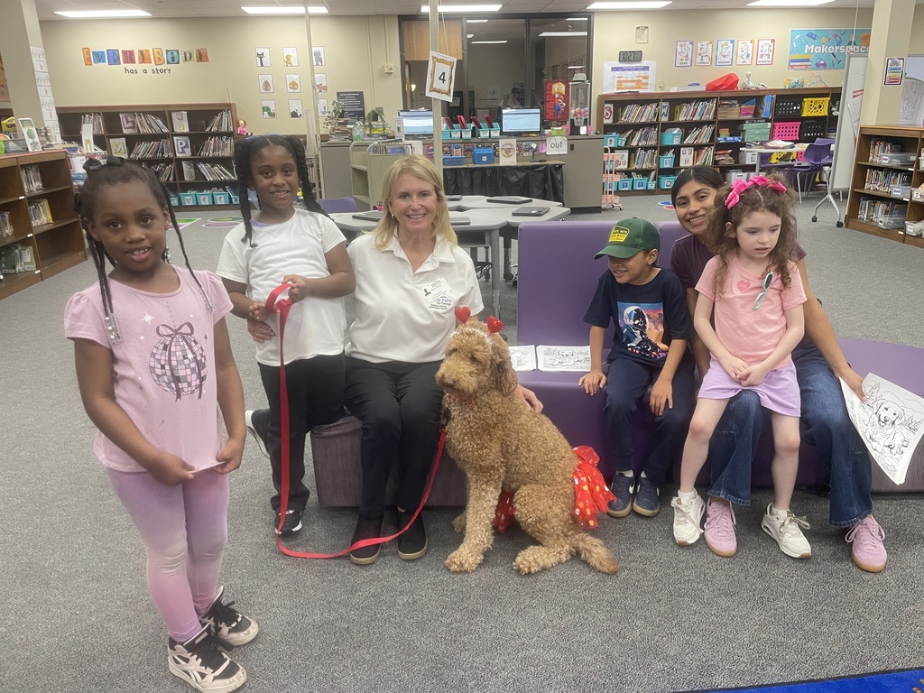 We had some very special visitors from Faithful Paws, and the energy in the building was incredible. Watching our students connect with these gentle therapy dogs is a reminder of how much a little furry friendship can brighten a school day. These visits provide more than just fun; they offer a moment of calm and emotional support for our kids.  A huge thank you to the volunteers at Faithful Paws for sharing your time and your wonderful dogs with us!  Check out this amazing organization and the work they do: