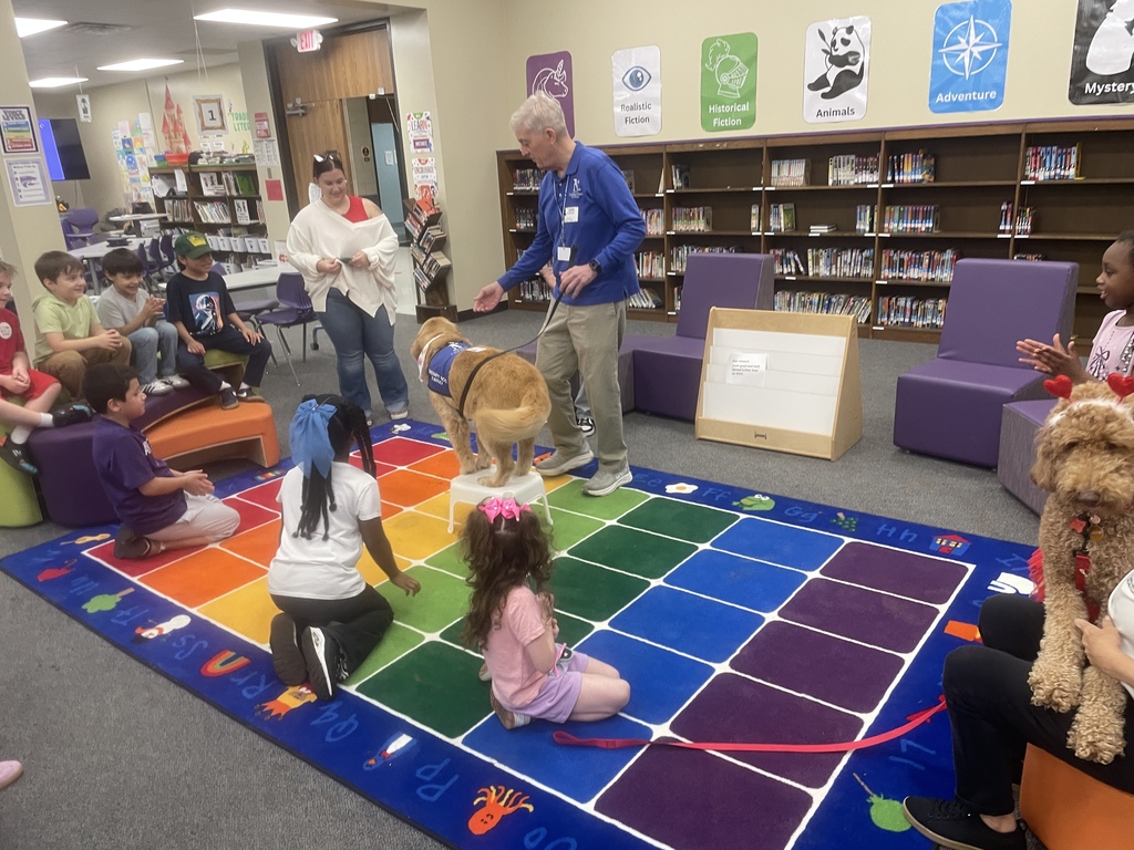 We had some very special visitors from Faithful Paws, and the energy in the building was incredible. Watching our students connect with these gentle therapy dogs is a reminder of how much a little furry friendship can brighten a school day. These visits provide more than just fun; they offer a moment of calm and emotional support for our kids.  A huge thank you to the volunteers at Faithful Paws for sharing your time and your wonderful dogs with us!  Check out this amazing organization and the work they do: