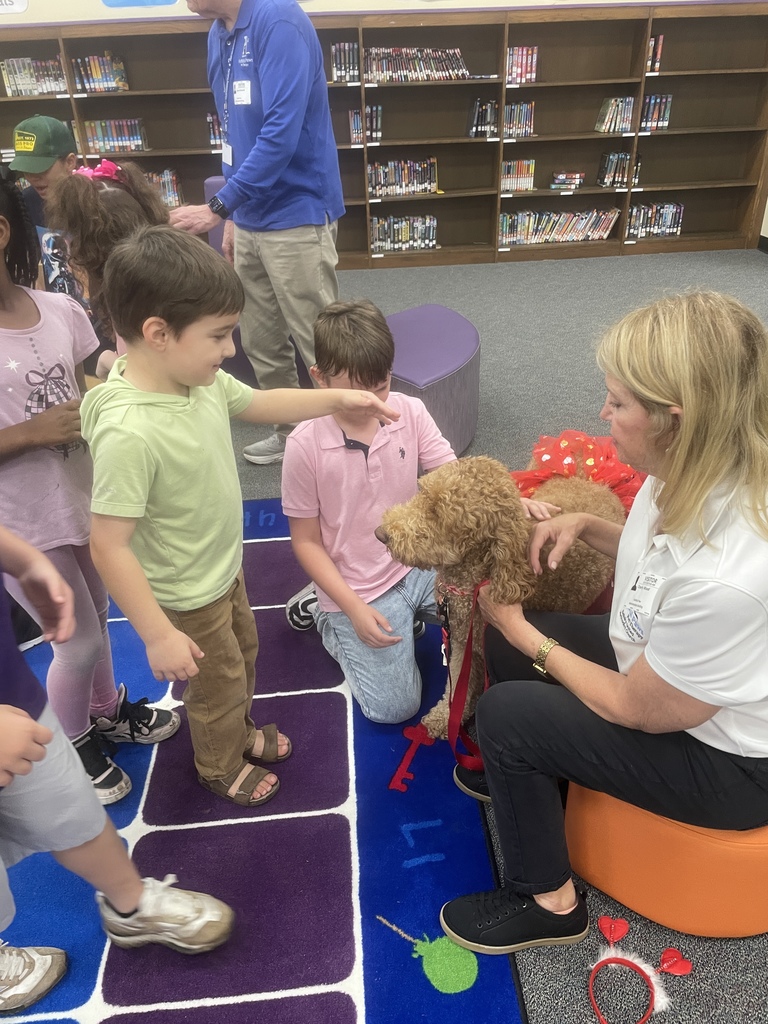 We had some very special visitors from Faithful Paws, and the energy in the building was incredible. Watching our students connect with these gentle therapy dogs is a reminder of how much a little furry friendship can brighten a school day. These visits provide more than just fun; they offer a moment of calm and emotional support for our kids.  A huge thank you to the volunteers at Faithful Paws for sharing your time and your wonderful dogs with us!  Check out this amazing organization and the work they do: