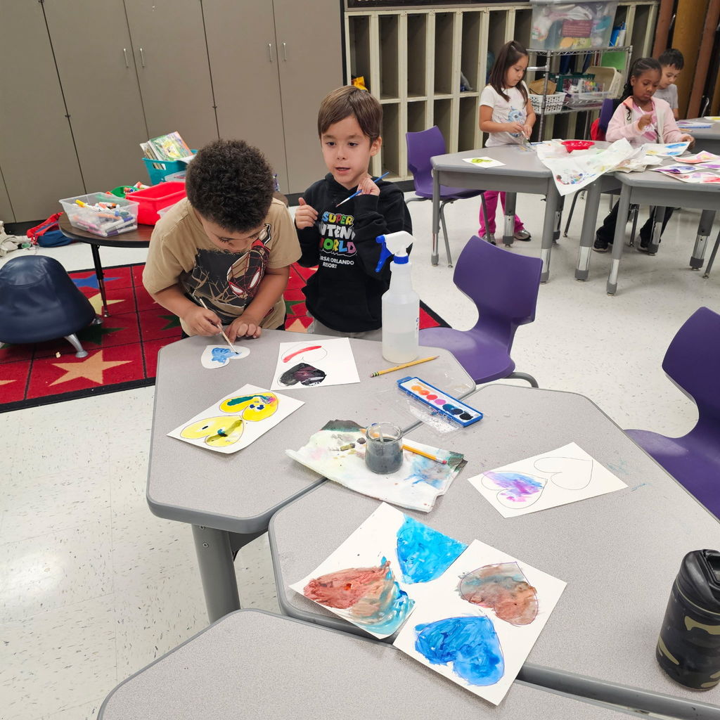 Community is built one heart at a time. ❤️ Our Kindergarten and First Grade students spent time at Art Club creating these vibrant watercolor hearts. When we put them all together, they tell a story of a school that loves to create, learn, and grow together. Thank you to our amazing student artists for brightening our hallways!