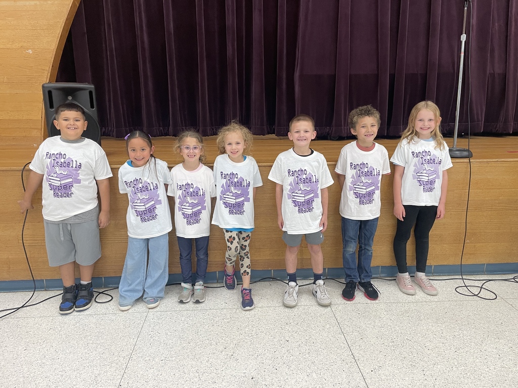 Our hallway was buzzing with excitement! Just before the break, we celebrated our third AR Parade of the year! There is nothing quite like the energy of our students being cheered on as they earn those "Super Reader" shirts. We are so proud of the hard work and miles of pages these students have covered. We only have one parade left for the school year—let’s keep that reading momentum going, Rancho Isabella!