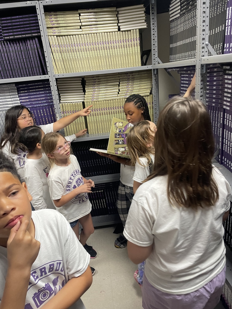 From vintage lenses to future layouts! Our Shutterbugs took a deep dive into the history of our community and craft during their recent trip to the History Center.  A massive thank you to Mrs. Winder for being such an incredible host! She opened up the archives, allowing our students to get hands-on with old camera equipment and explore the fascinating history of Angleton ISD.  We also got a "sneak peek" at the big leagues by visiting the High School yearbook staff and Mrs. Evans! Seeing where their photography journey can lead was so inspiring. Of course, no Shutterbugs trip is complete without a little fieldwork—the students took a creative break outside to practice their angles and capture the beauty of the day.