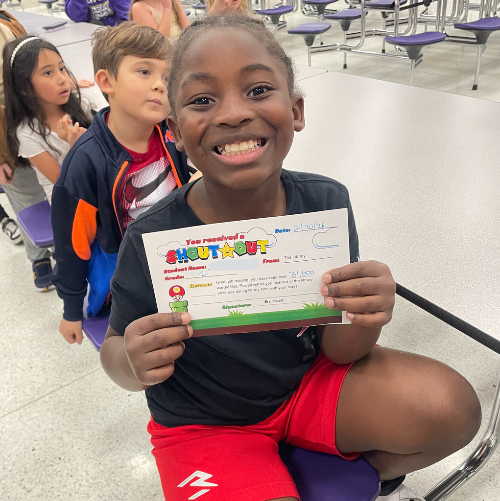 Big smiles and even bigger accomplishments! From reading hundreds of thousands of words to leading with kindness, our students are shining bright this February. Special thanks to our amazing staff like Mrs. Ransier for going above and beyond!