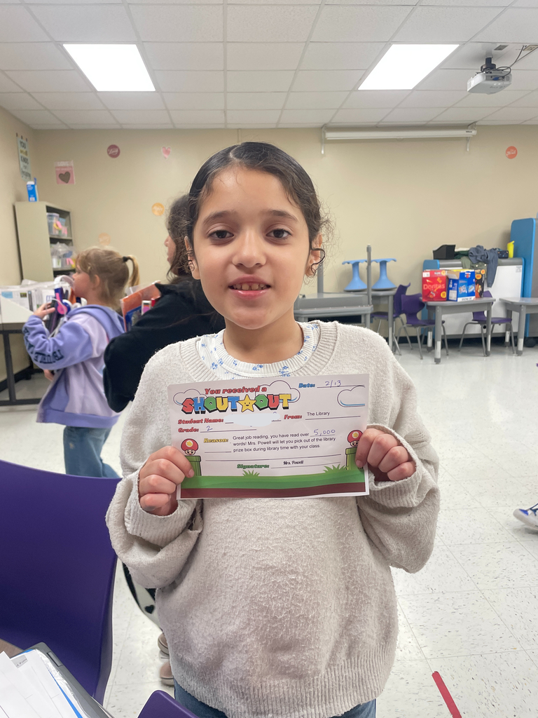 Big smiles and even bigger accomplishments! From reading hundreds of thousands of words to leading with kindness, our students are shining bright this February. Special thanks to our amazing staff like Mrs. Ransier for going above and beyond!