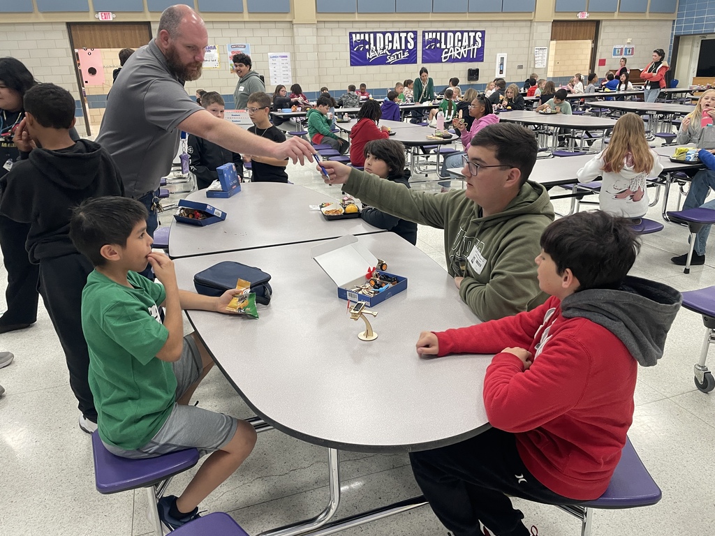 Science in action! Our 5th graders are diving deep into their STEM kits with a little help from their high school friends. From wooden rotors to solar-powered wheels, the Power Bugs Club is buzzing with creativity today!