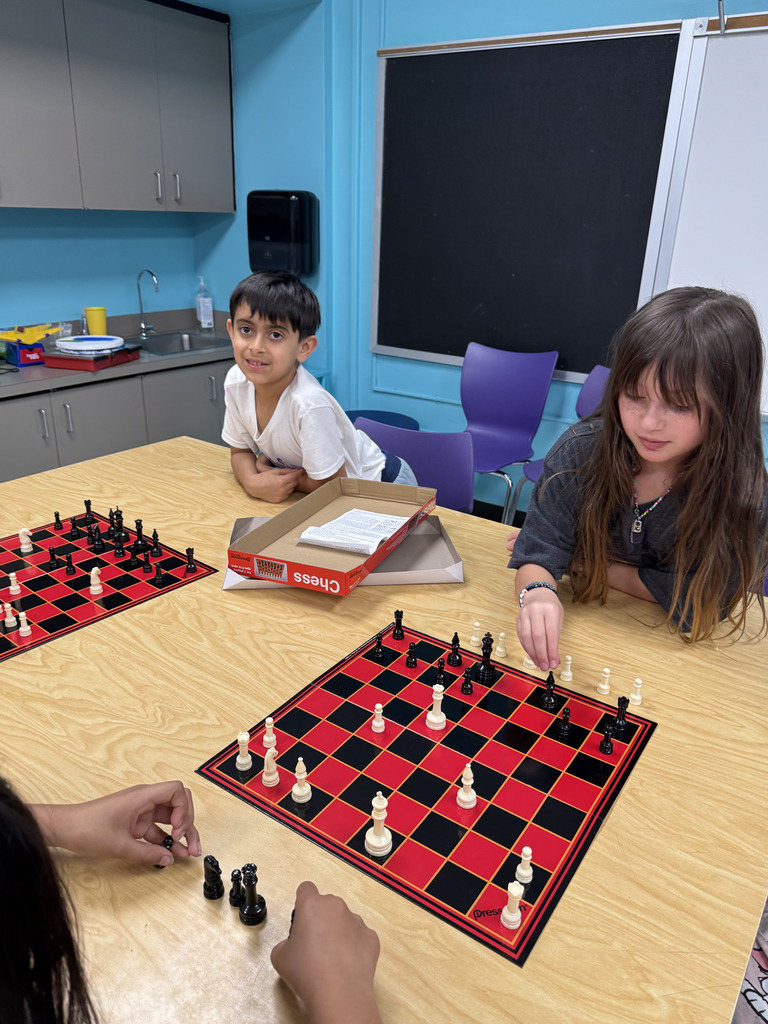 The boards are set and the competition is heating up! 🔥 Chess Club is well underway, and we love seeing the concentration and sportsmanship on display. Whether they are learning the basics or planning a checkmate, these students are building incredible critical thinking skills, one move at a time. ♟️🧠