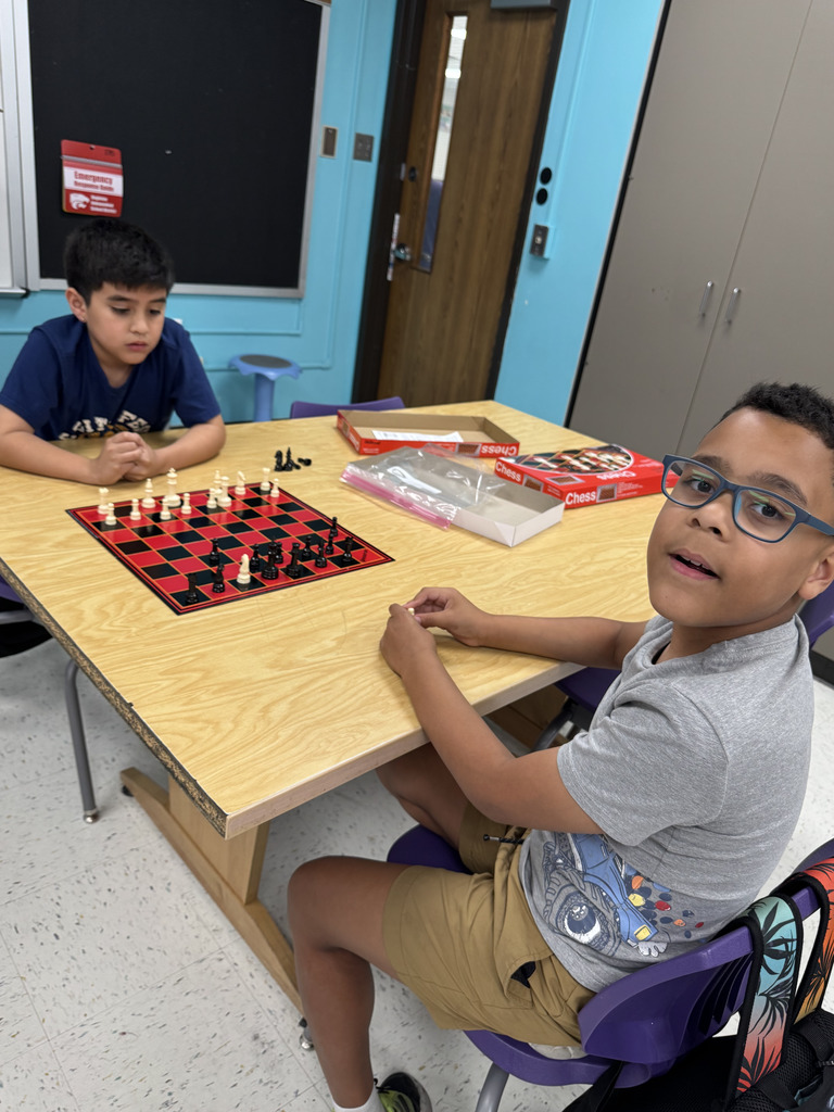 The boards are set and the competition is heating up! 🔥 Chess Club is well underway, and we love seeing the concentration and sportsmanship on display. Whether they are learning the basics or planning a checkmate, these students are building incredible critical thinking skills, one move at a time. ♟️🧠