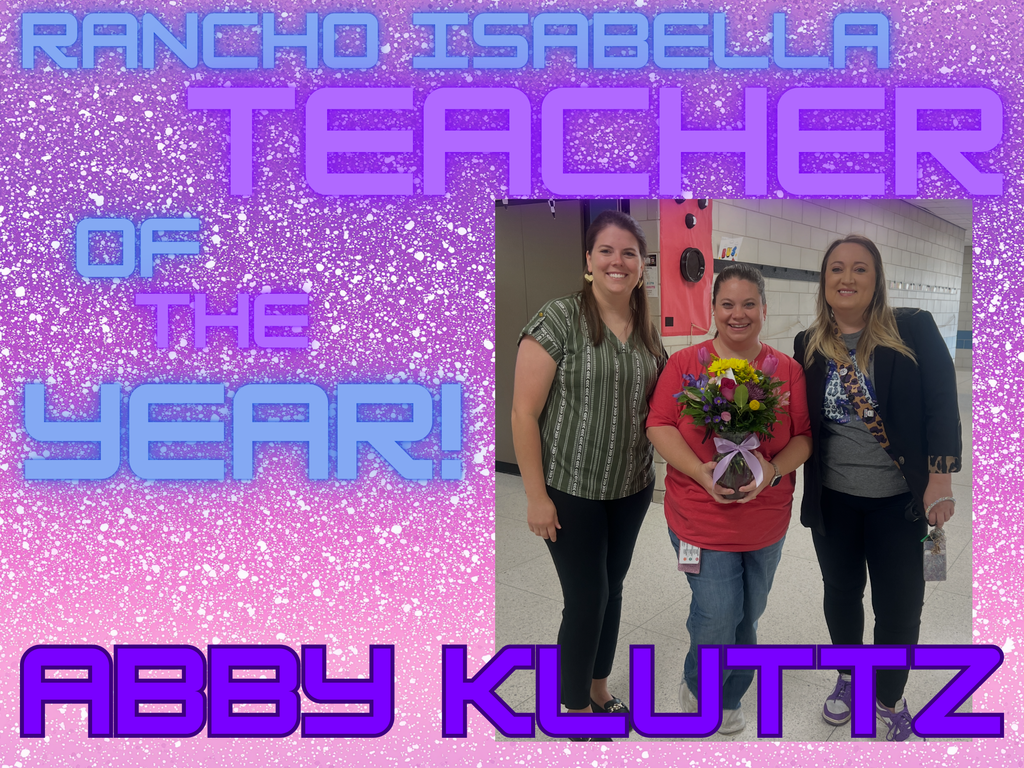 Congratulations Ms. Kluttz!