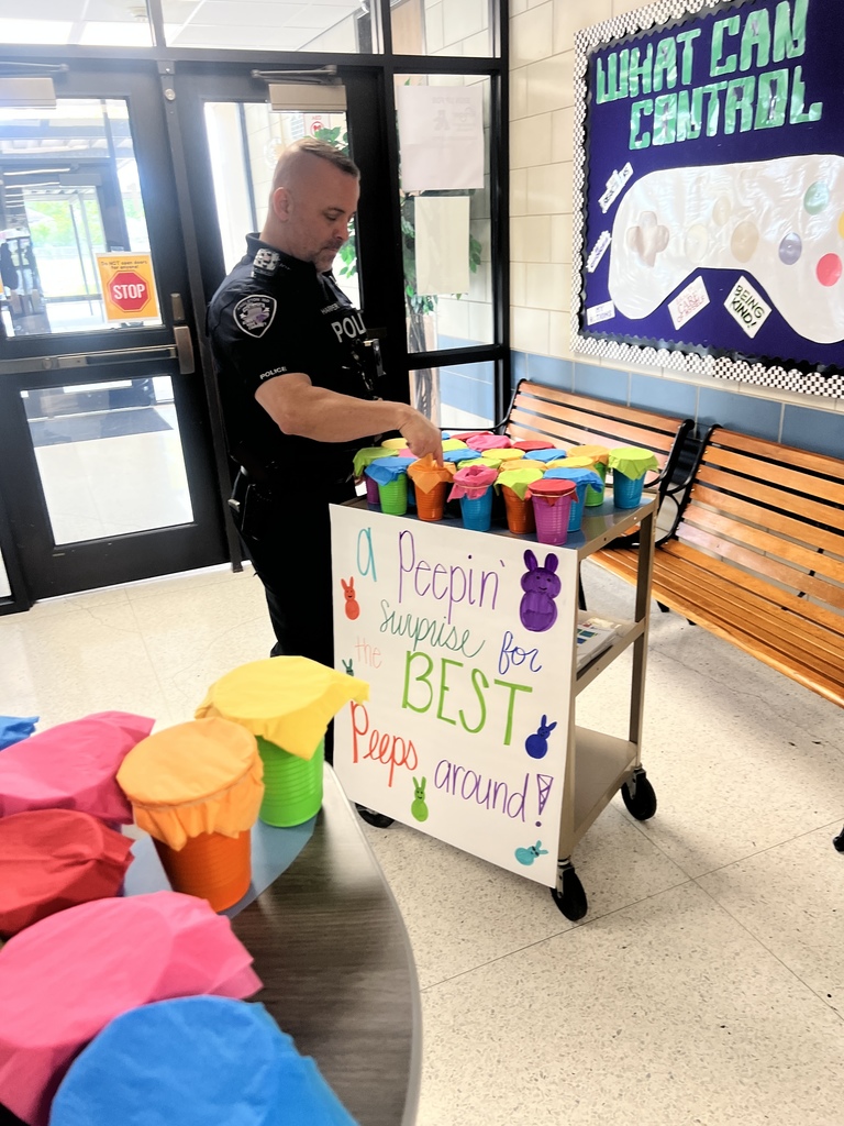 Our staff and students had a blast with some sweet treats and "Peeps" before heading into Easter break. We love finding small ways to bring big smiles to our hallways! It’s truly a treat to work with the best "Peeps" around.