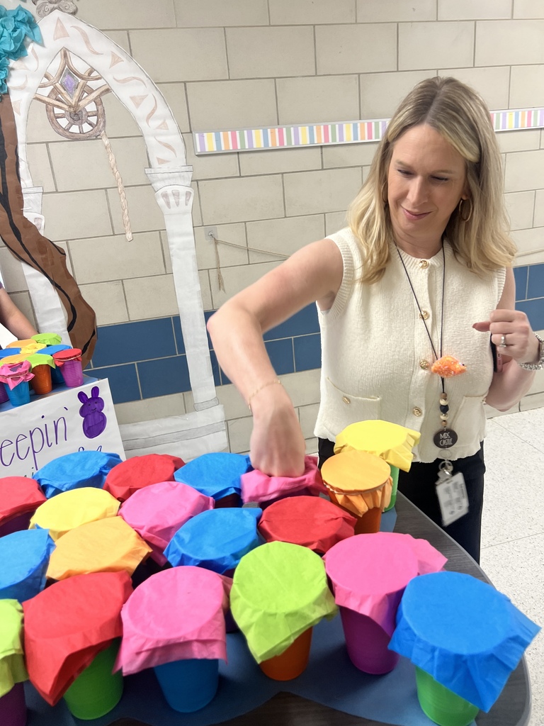 Our staff and students had a blast with some sweet treats and "Peeps" before heading into Easter break. We love finding small ways to bring big smiles to our hallways! It’s truly a treat to work with the best "Peeps" around.