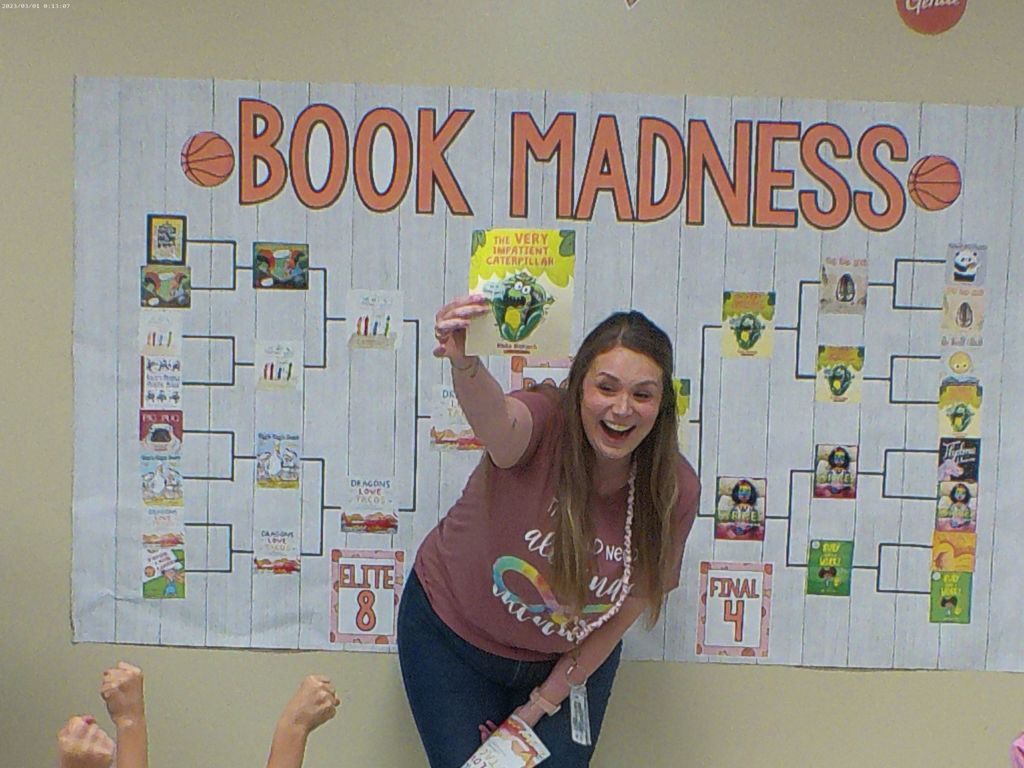 There is nothing quite like the magic of a good book to bring a classroom together.   To wrap up March, Ms. A and Ms. B’s first-grade classes participated in their very own "Book Madness" tournament. From voting on their favorites to practicing their "game faces," these students showed us just how much they love to read.  Congratulations to our big winner, The Very Impatient Caterpillar! We are so proud of our growing readers and the community we’re building every day.