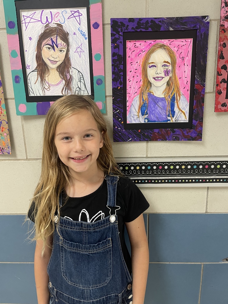 Ms. Morra’s talented Kinder, 1st, and 2nd graders have been hard at work on these incredible Pop Art portraits. From the vibrant backgrounds to those hand-painted frames, our little artists are showing us exactly what makes them unique. We are so proud of their creativity and hard work!