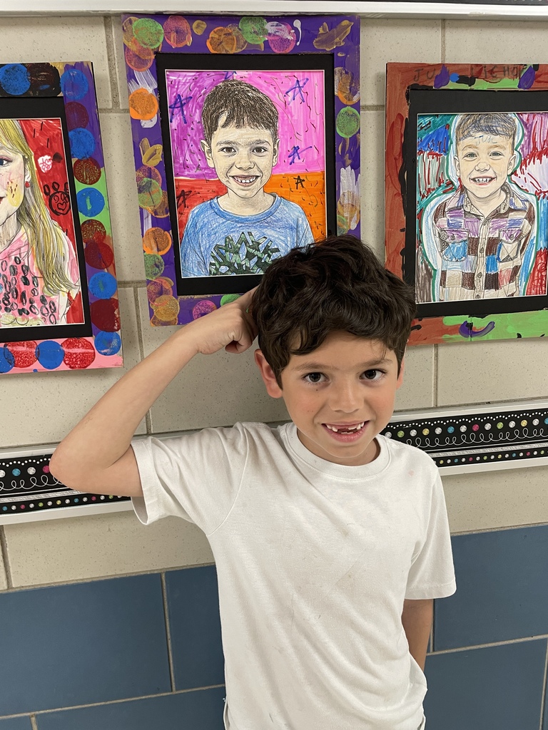 Ms. Morra’s talented Kinder, 1st, and 2nd graders have been hard at work on these incredible Pop Art portraits. From the vibrant backgrounds to those hand-painted frames, our little artists are showing us exactly what makes them unique. We are so proud of their creativity and hard work!