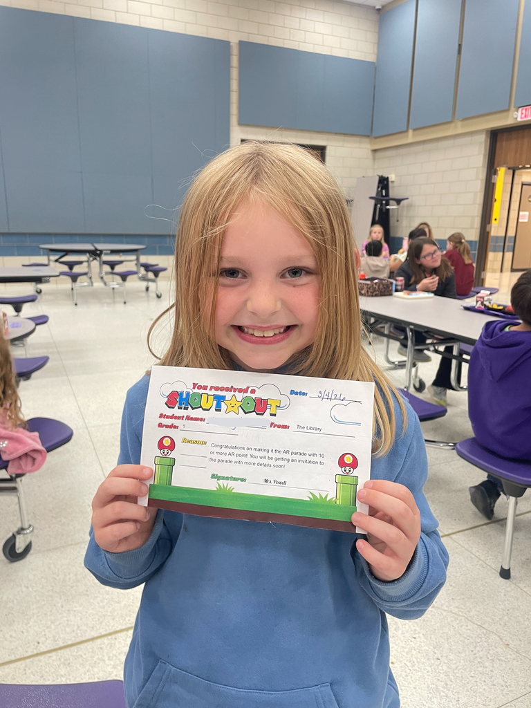 At our school, we believe that being a great student starts with being a great human. Today’s shout-outs highlight not just academic achievement, but pure kindness. Seeing our students look for ways to help one another is the best part of our day. Thank you for making our school a brighter place!