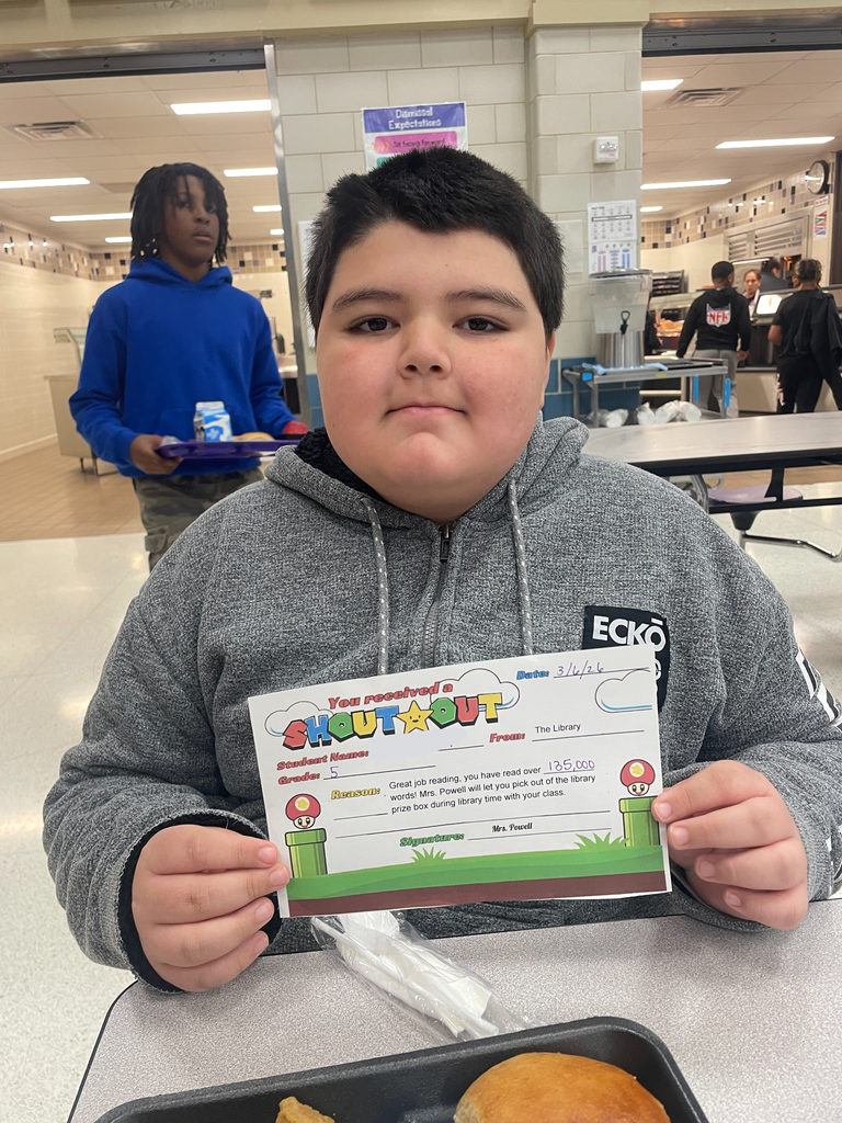 At our school, we believe that being a great student starts with being a great human. Today’s shout-outs highlight not just academic achievement, but pure kindness. Seeing our students look for ways to help one another is the best part of our day. Thank you for making our school a brighter place!