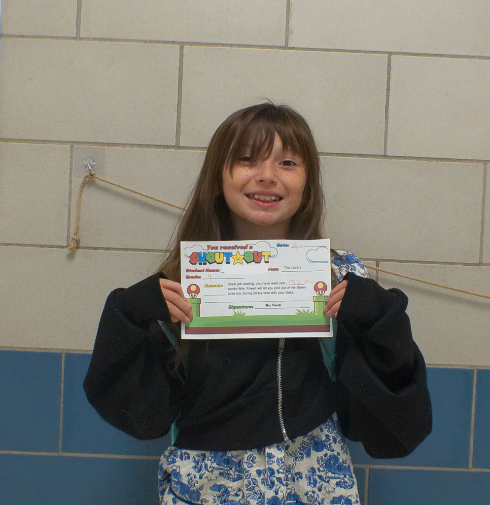 At our school, we believe that being a great student starts with being a great human. Today’s shout-outs highlight not just academic achievement, but pure kindness. Seeing our students look for ways to help one another is the best part of our day. Thank you for making our school a brighter place!