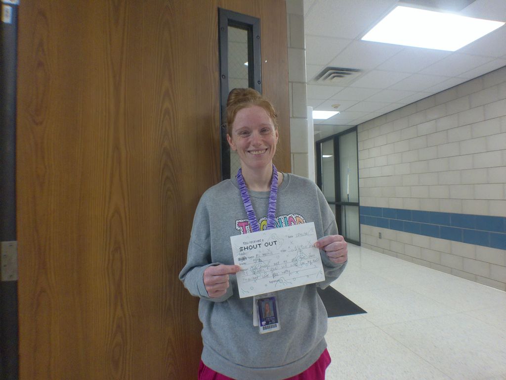 Our "Shout Out" wall is getting a lot of love today! From helping a peer to showing extra kindness in the halls, these students (and teachers!) make our school a better place every single day. We love seeing our community lift each other up. Way to go, superstars! 