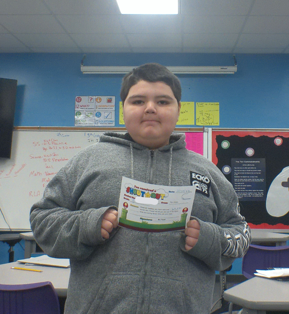 Caption: Big smiles and even bigger achievements! A huge shout-out to our students for showing up and giving their best effort today. Whether it’s mastering a tough math problem or showing kindness in the halls, excellence is happening every single day here.