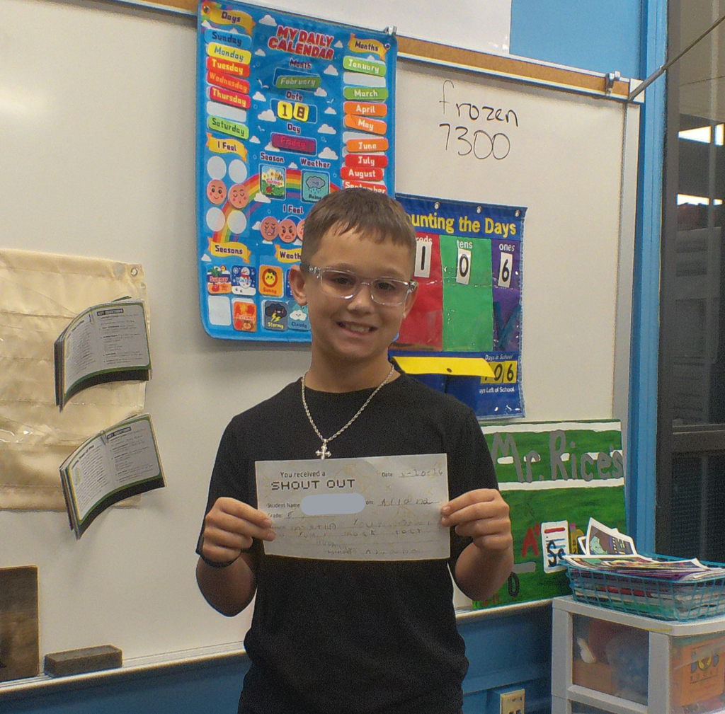 Caption: Big smiles and even bigger achievements! A huge shout-out to our students for showing up and giving their best effort today. Whether it’s mastering a tough math problem or showing kindness in the halls, excellence is happening every single day here.