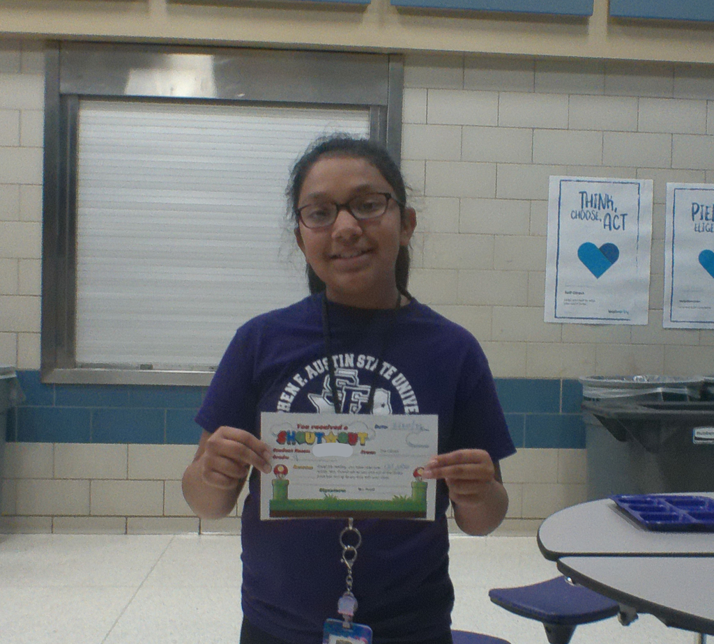 Caption: Big smiles and even bigger achievements! A huge shout-out to our students for showing up and giving their best effort today. Whether it’s mastering a tough math problem or showing kindness in the halls, excellence is happening every single day here.