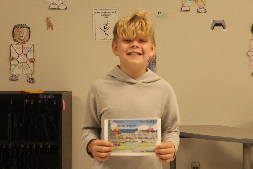 Hard work looks good on you! We are so proud of the determination this student showed today. Whether it’s mastering a new skill or showing great character, these are the moments that make our school shine. Join us in cheering him on! 