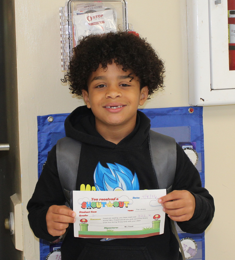 Walk through our doors on any given day and you’ll see greatness in action! Whether it’s excelling in academics or showing exemplary character, we love taking a moment to give our students the 'Shout Out' they deserve. 