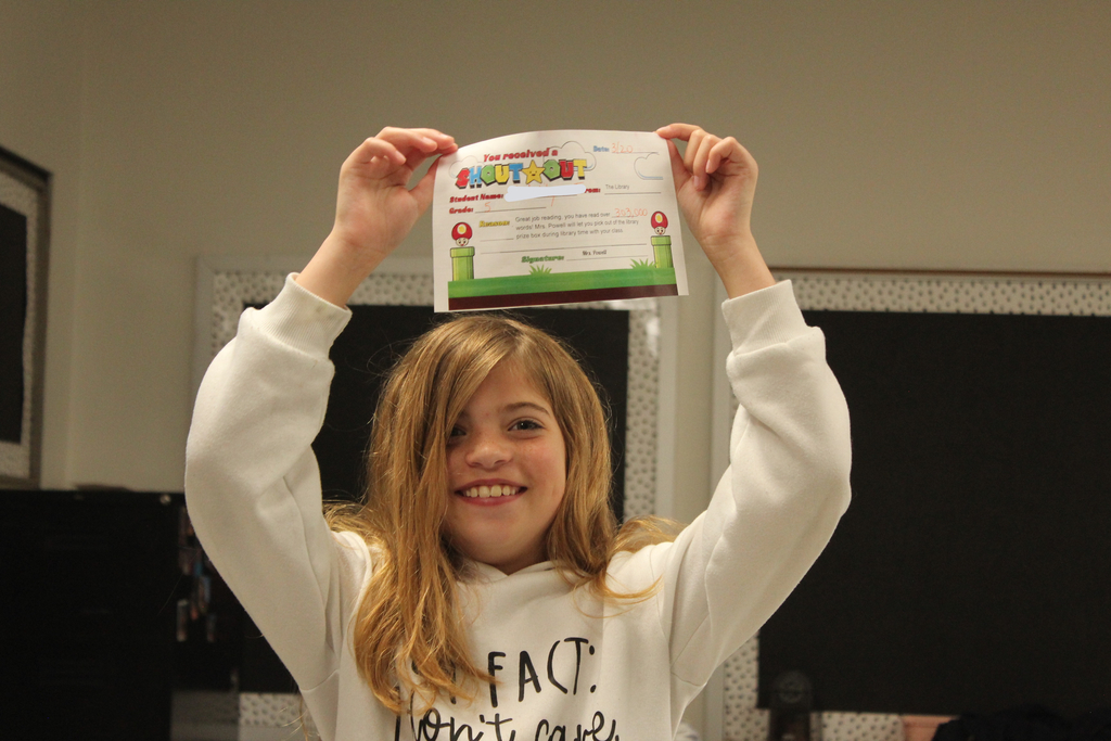 Walk through our doors on any given day and you’ll see greatness in action! Whether it’s excelling in academics or showing exemplary character, we love taking a moment to give our students the 'Shout Out' they deserve. 