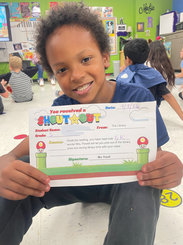 There is nothing we love more than putting a spotlight on student success! From mastering new skills to helping out a friend, these daily 'Shout Outs' remind us why our school is such a special place to be. We’re so proud of these students for setting the bar high!