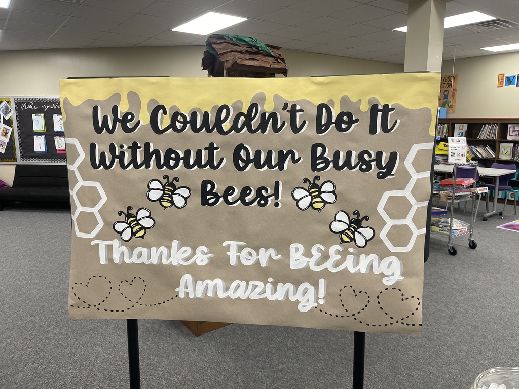 We couldn't do it without our Busy Bees! 🐝💛  This morning, we had the pleasure of hosting a special breakfast to celebrate the incredible volunteers who give their time and energy to our students and staff. From the classroom to the library, your hard work creates a "buzz" of excitement and support that makes our school a better place every single day.  To our volunteers: Thank you for "bee-ing" absolutely amazing! We appreciate you more than words can say.