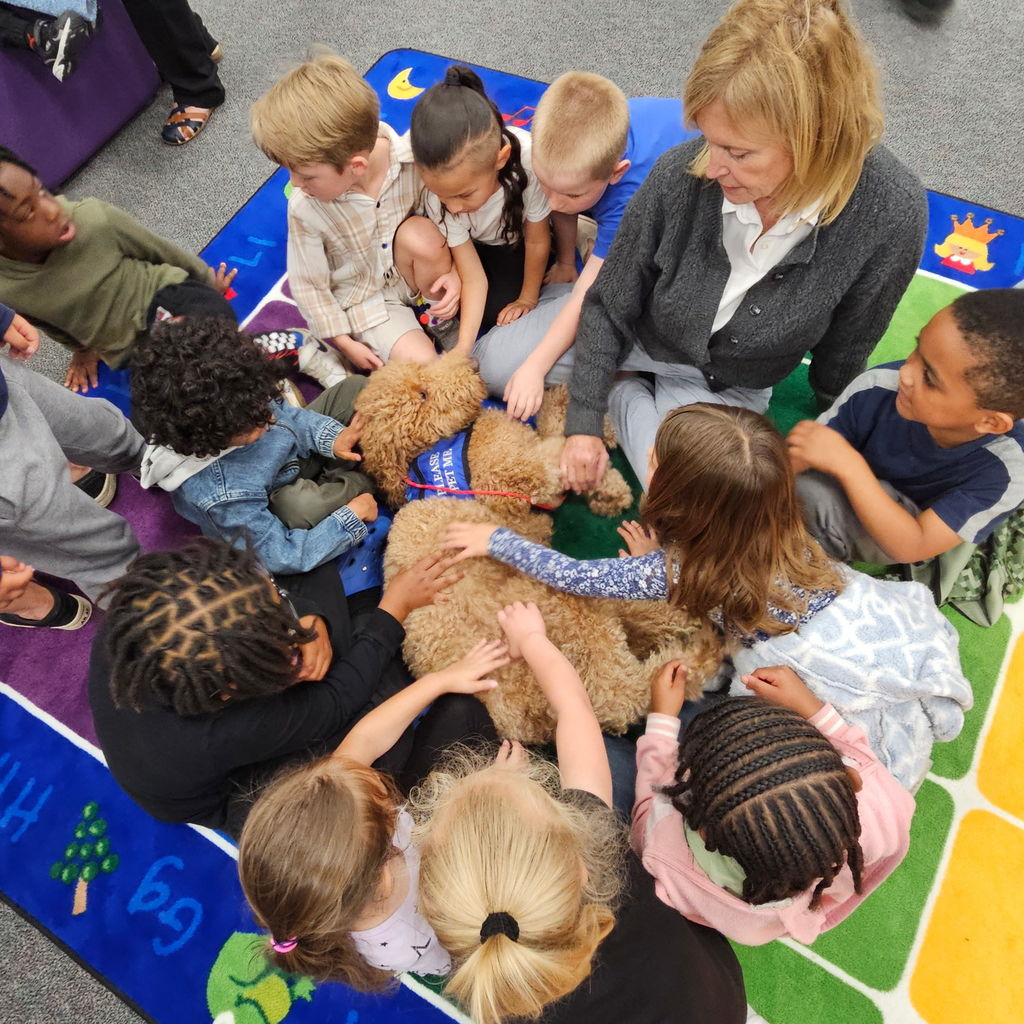 We had the best time welcoming Ruby the Golden Doodle and Bojangles the Bunny this week. From Bojangles’ stylish hats to Ruby’s endless supply of wagging tails, our students were all smiles. There’s nothing quite like a "paws-itive" break in the school day to keep everyone motivated! https://faithfulpawshouston.org/