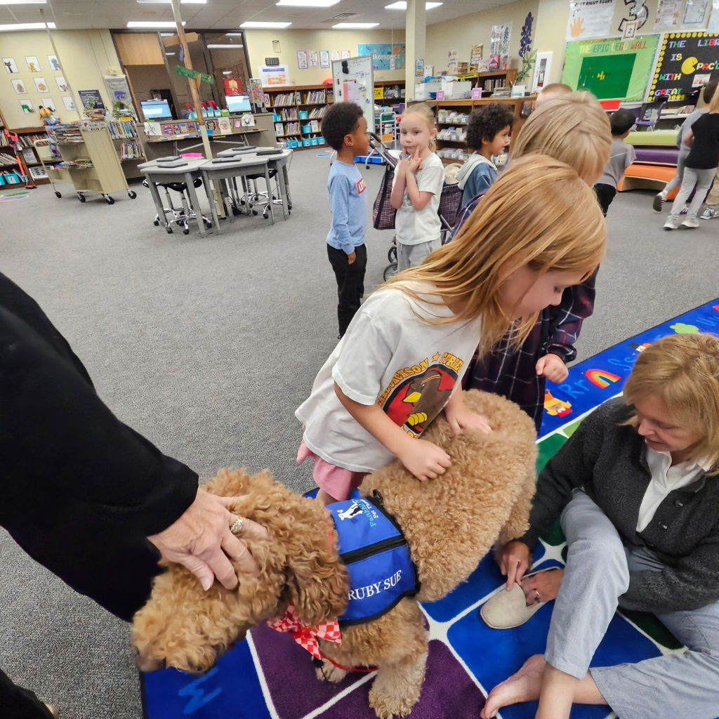 We had the best time welcoming Ruby the Golden Doodle and Bojangles the Bunny this week. From Bojangles’ stylish hats to Ruby’s endless supply of wagging tails, our students were all smiles. There’s nothing quite like a "paws-itive" break in the school day to keep everyone motivated! https://faithfulpawshouston.org/