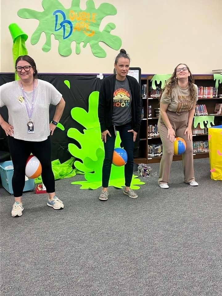 What a week! Our hearts (and stomachs) are absolutely full after an unforgettable Teacher and Staff Appreciation Week.  It’s the small daily moments that make our school great, but our community and PTO went above and beyond to make us feel like superstars! From the nostalgic chaos of our "Double Dare" games and slime-themed fun to the pure relaxation of on-campus massages and spa vouchers, every detail was a dream.  We were truly spoiled with a gourmet soda bar, a pop-up boutique and bookstore, and a delicious lunch donated by Chili’s!  To our amazing PTO and every community member who donated their time and resources: Thank you. You didn't just give us treats; you gave us the energy and encouragement to finish the school year strong. We are so proud to serve this community!