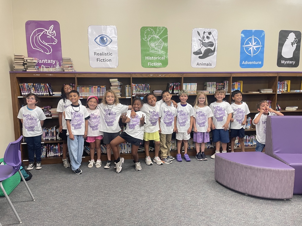 Our hallways were buzzing for the very last AR Parade of the school year! We are so incredibly proud of our 1st grade Rancho Super Readers for putting in the work, meeting their goals, and crossing that finish line. Seeing their faces light up as they get their shirts is the best way to wrap up the year.  Way to go, Rancho Readers! You’ve proven that reading really is a superpower!