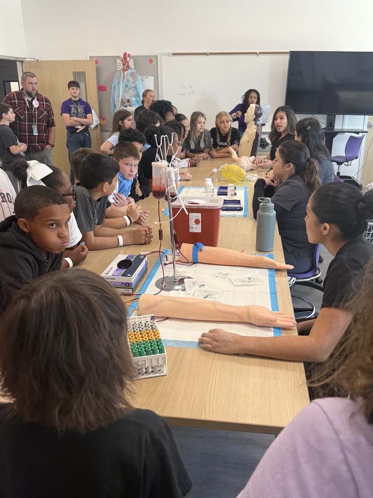 Big dreams start with a single spark! Our Rancho 5th graders recently spent the day exploring the Angleton ISD CTE building, getting a hands-on look at the incredible career paths waiting for them in high school. From professional grooming to health science, the future is looking bright!