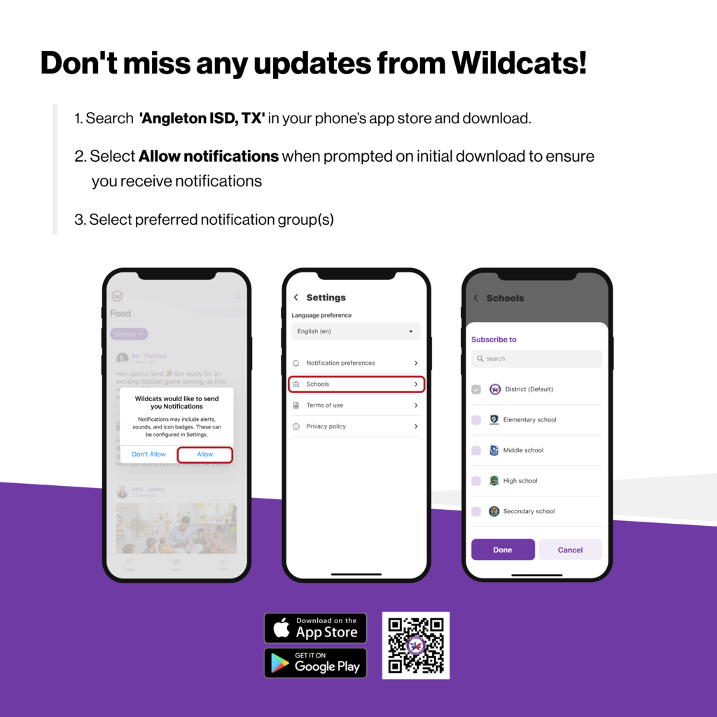 Connect - Download app early notifications on