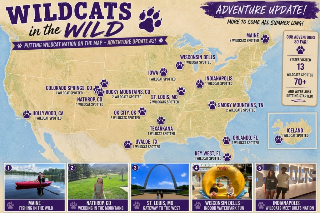 wildcats in the wild adventure map