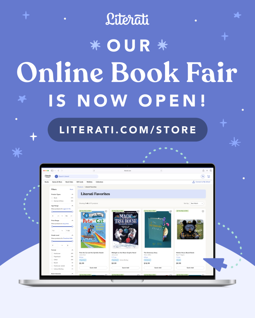 Our Online Book Fair is OFFICIALLY OPEN! 🎉 Start exploring and building your child’s wishlist today. Make sure to search for and connect to our school when you visit literati.com/store so our library earns rewards with every purchase! 🗓️ Save the In-Person Book Fair Dates: Sept. 18: 8:30 AM – 3:30 PM Sept. 21–25: 8:30 AM – 3:30 PM Sept. 24 (Evening Hours): 5:00 PM – 6:30 PM 💳 Skip the cash! Set up a digital eWallet for your student ahead of time by grabbing a gift card at literati.com/giftcards. Happy reading! 📖✨