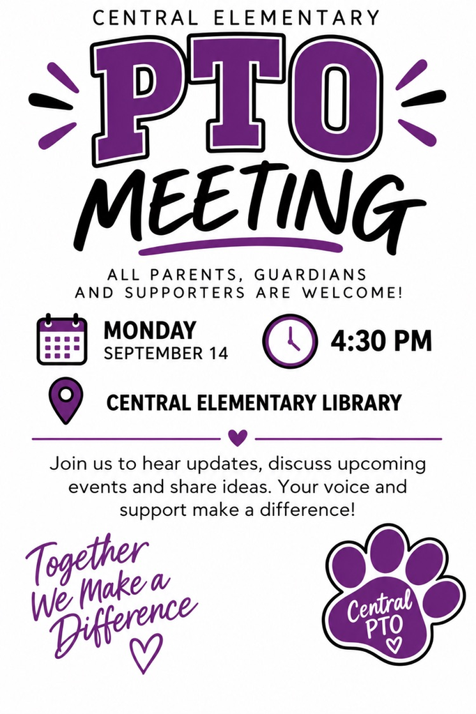 PTO meeting- Monday @ 4:30