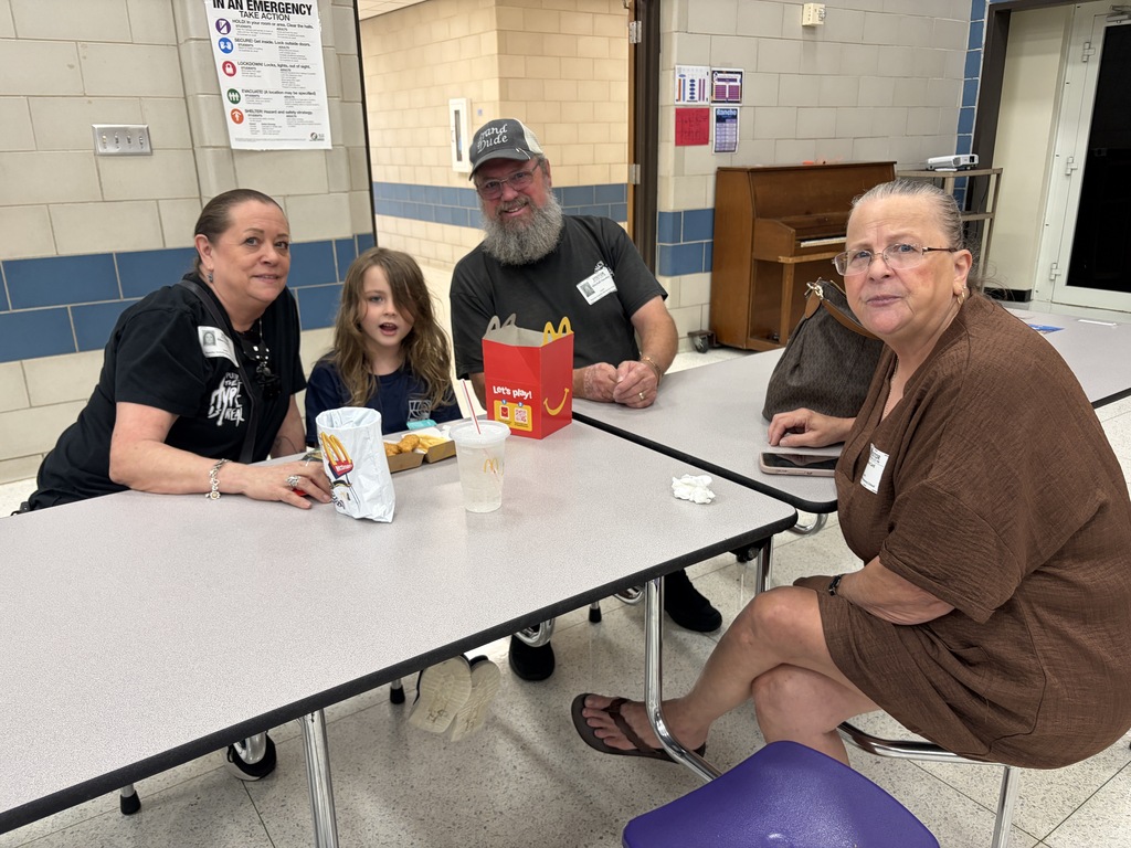 Day One of "Lunch with Loved Ones" was a huge success! 💜 It was wonderful seeing so many parents and grandparents in the cafeteria making lunchtime memories with our students. We can’t wait to welcome our next group tomorrow! 