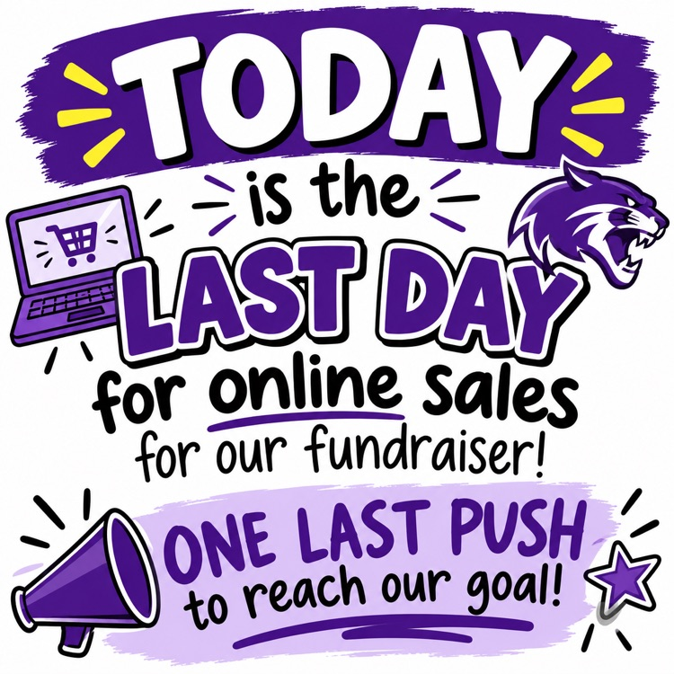 TODAY IS THE LAST DAY FOR ONLINE SALES!