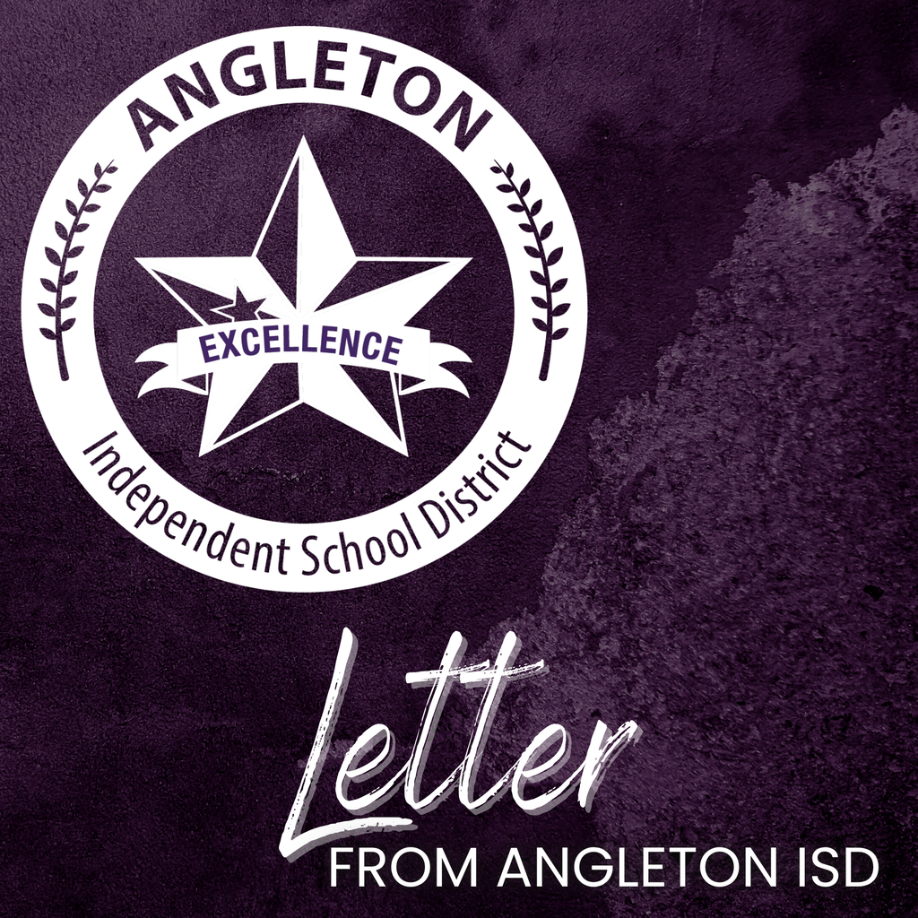 Letter from Angleton ISD