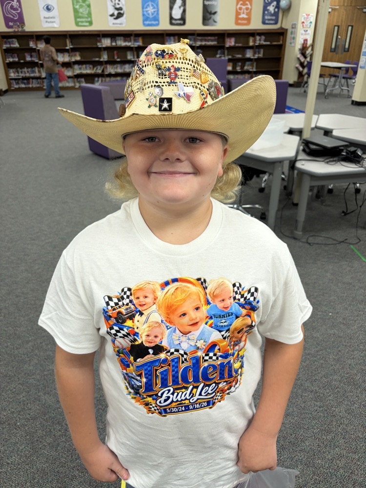 Today was western day and tomorrow is nerds versus jocks!