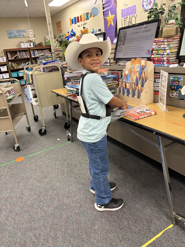 Today was western day and tomorrow is nerds versus jocks!