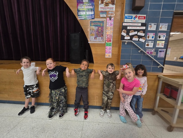 Pink or camo? Our students and staff showed up in style today for Homecoming Week!